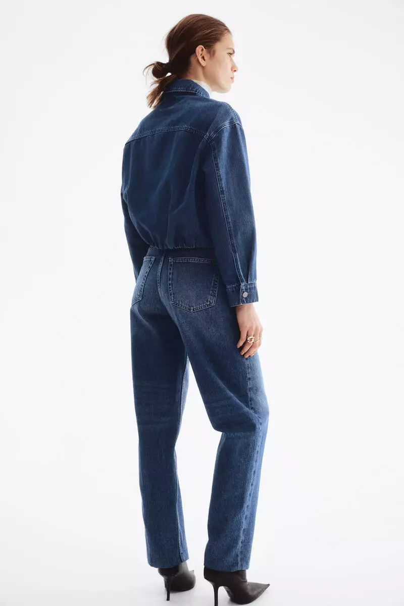 Oversized denim jacket
