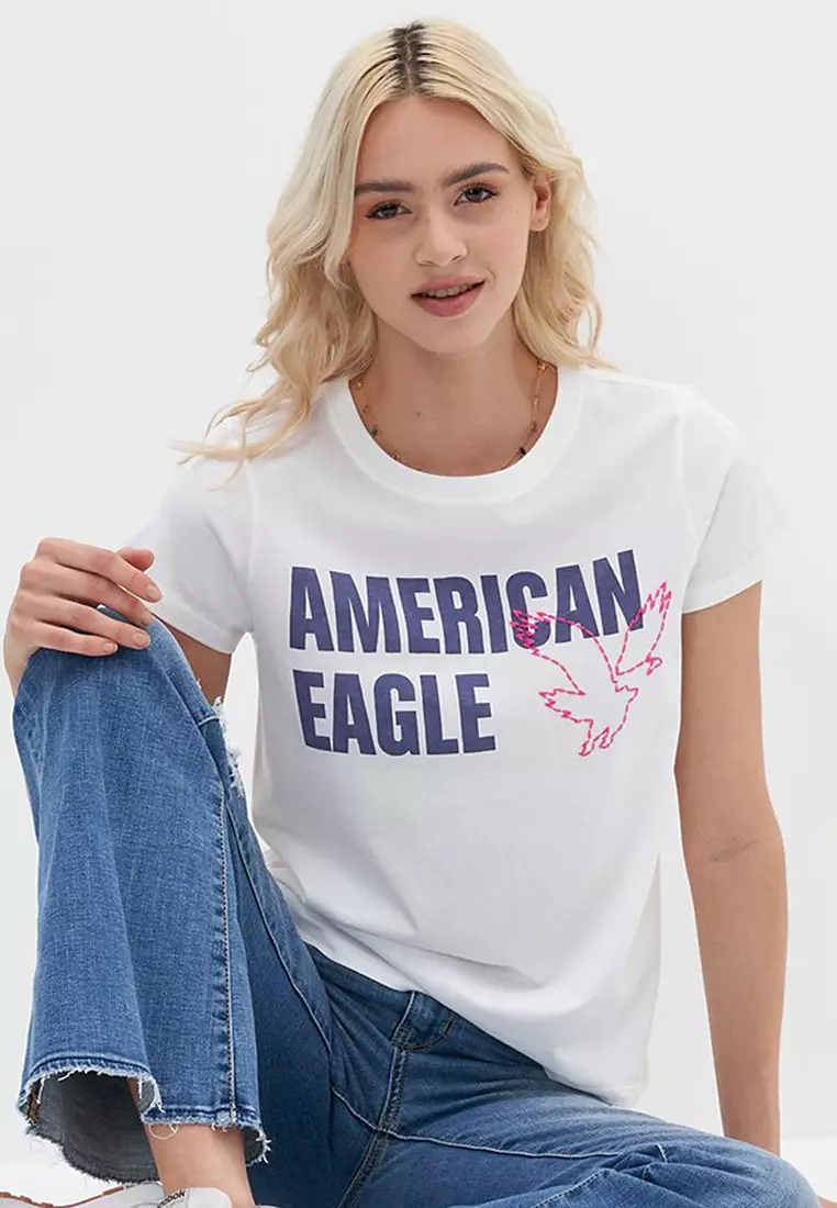 hollister crop boyfriend graphic tee