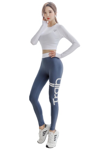 YG Fitness multi (3PCS) Sports Fitness Yoga Set (Sports Bra+Pants+Long T) ACCE8US4D15A3EGS_1