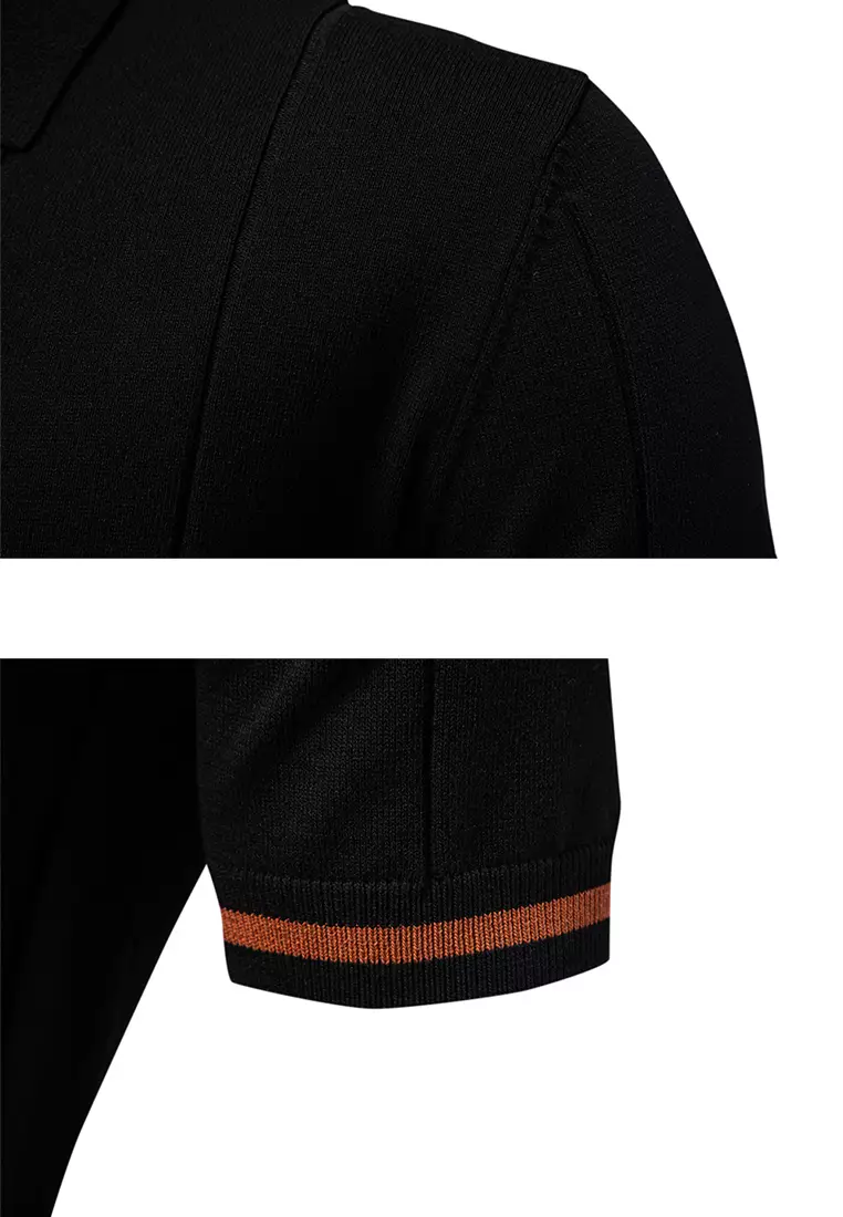 Business Textured Polo Shirt AX-PSD8037