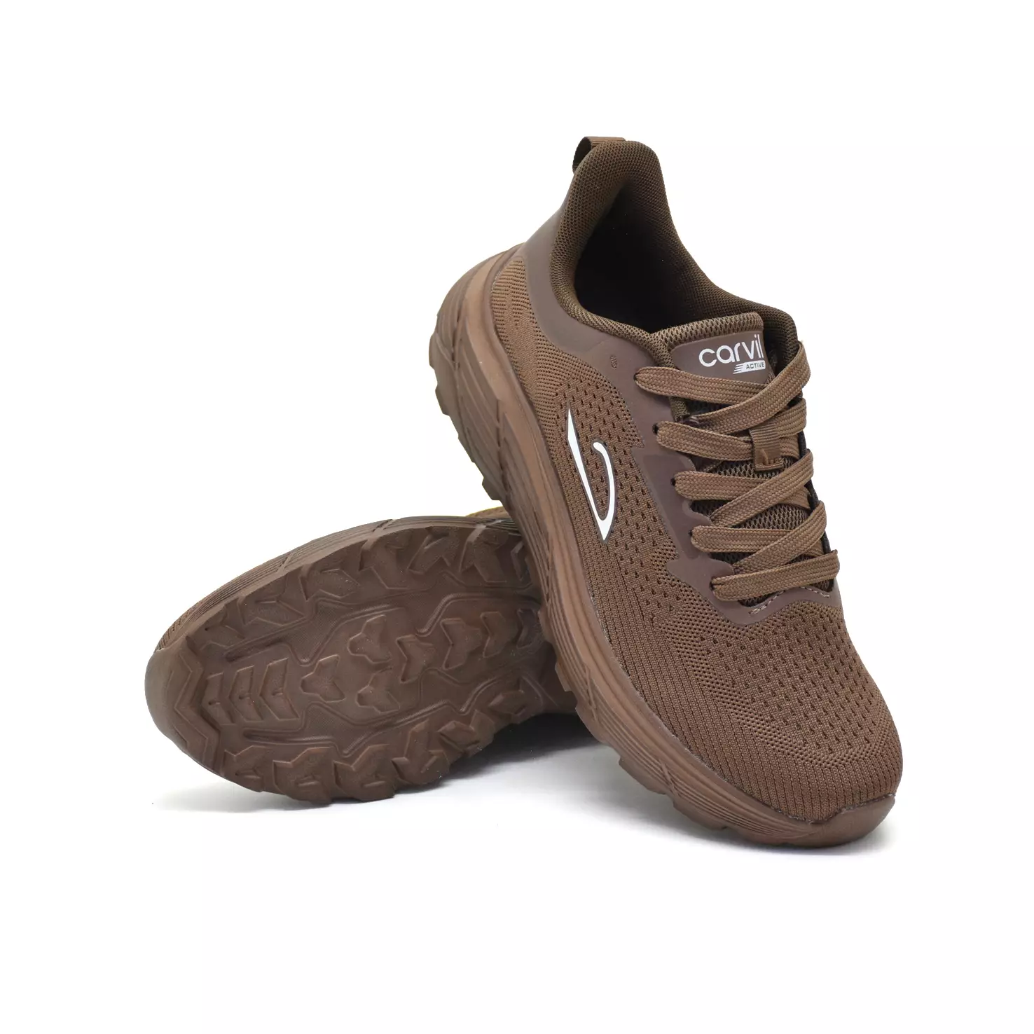 Carvil Sepatu Pria Lineal-SM Dark Brown