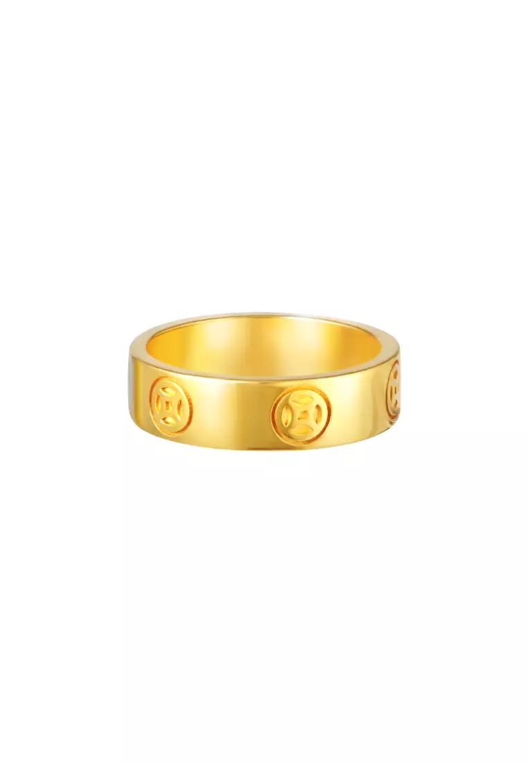 Buy TOMEI TOMEI Blissful Ring Yellow Gold 916 2024