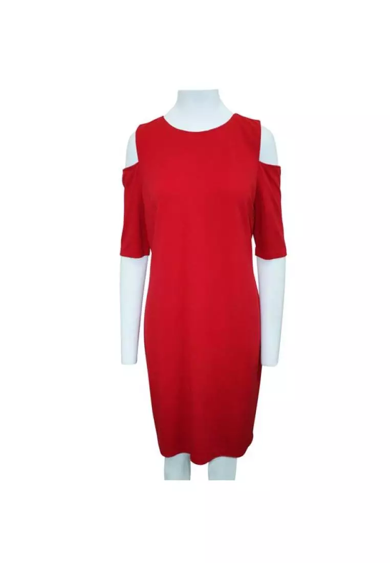 Michael kors deals cold shoulder dress