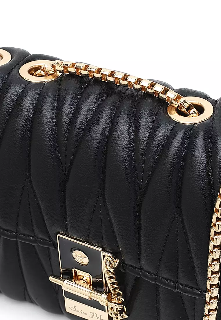 Chain Handbag - Black