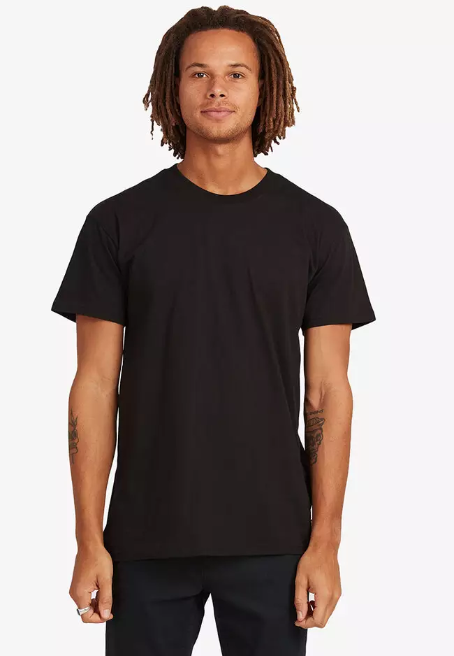 billabong, Tucked - T-Shirt for Men, BLACK (0019)