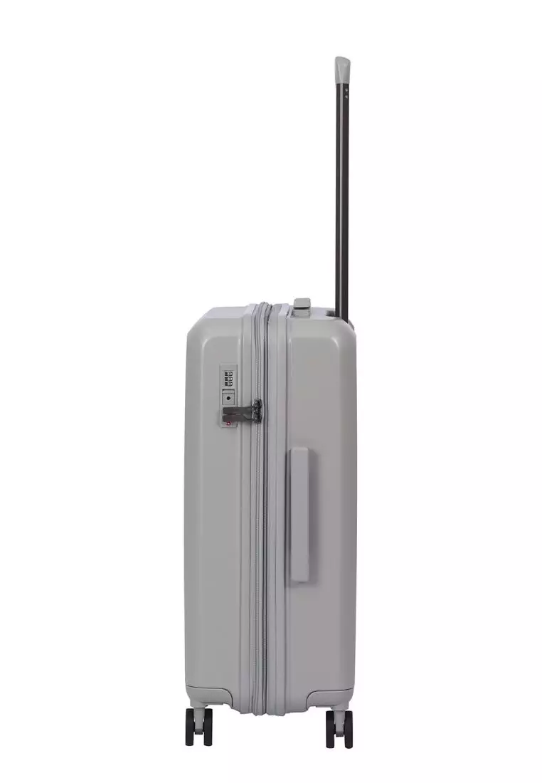 Crossing VIVE Polycarbonate Expandable Medium Luggage V2 - Grey