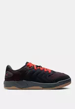 Dark Obsidian/Picante Red-Burgundy Ash