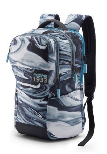 american tourister zumba backpack 02 frost grey