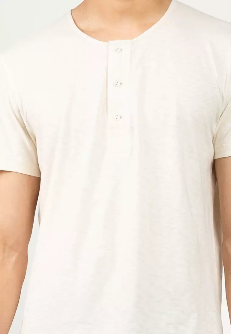 Merchant Grandad Jersey Top