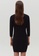 OVS black Knitted Mini Dress 6E256AA1A526FFGS_2
