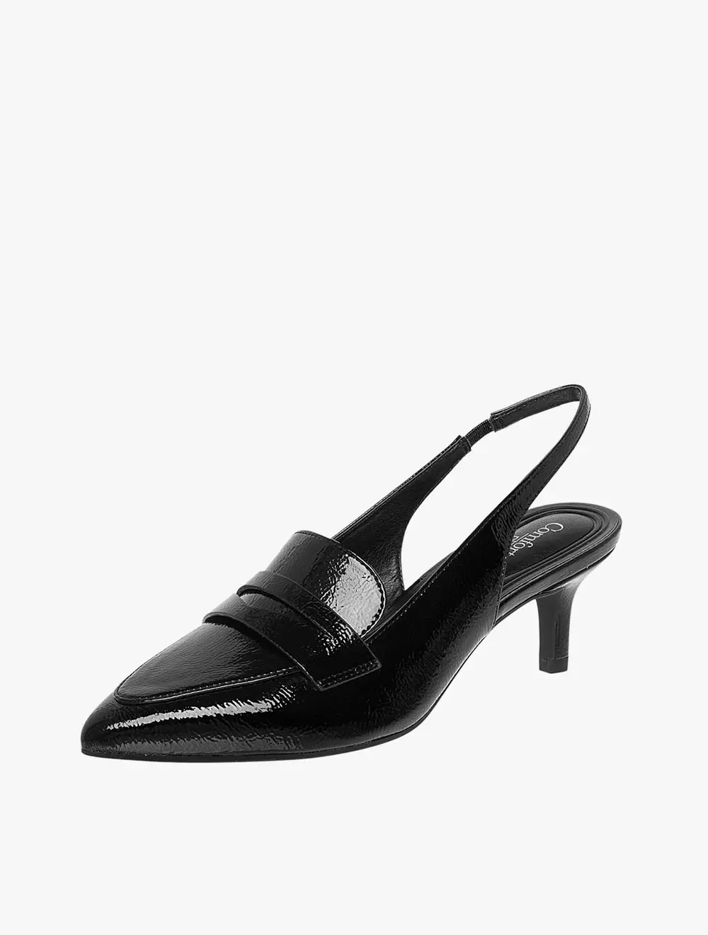 Payless Comfort Plus By Predictions Women Karly Loafer Sling - Black_04