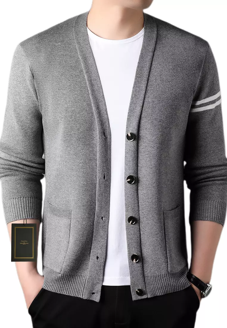 Thin on sale grey cardigan