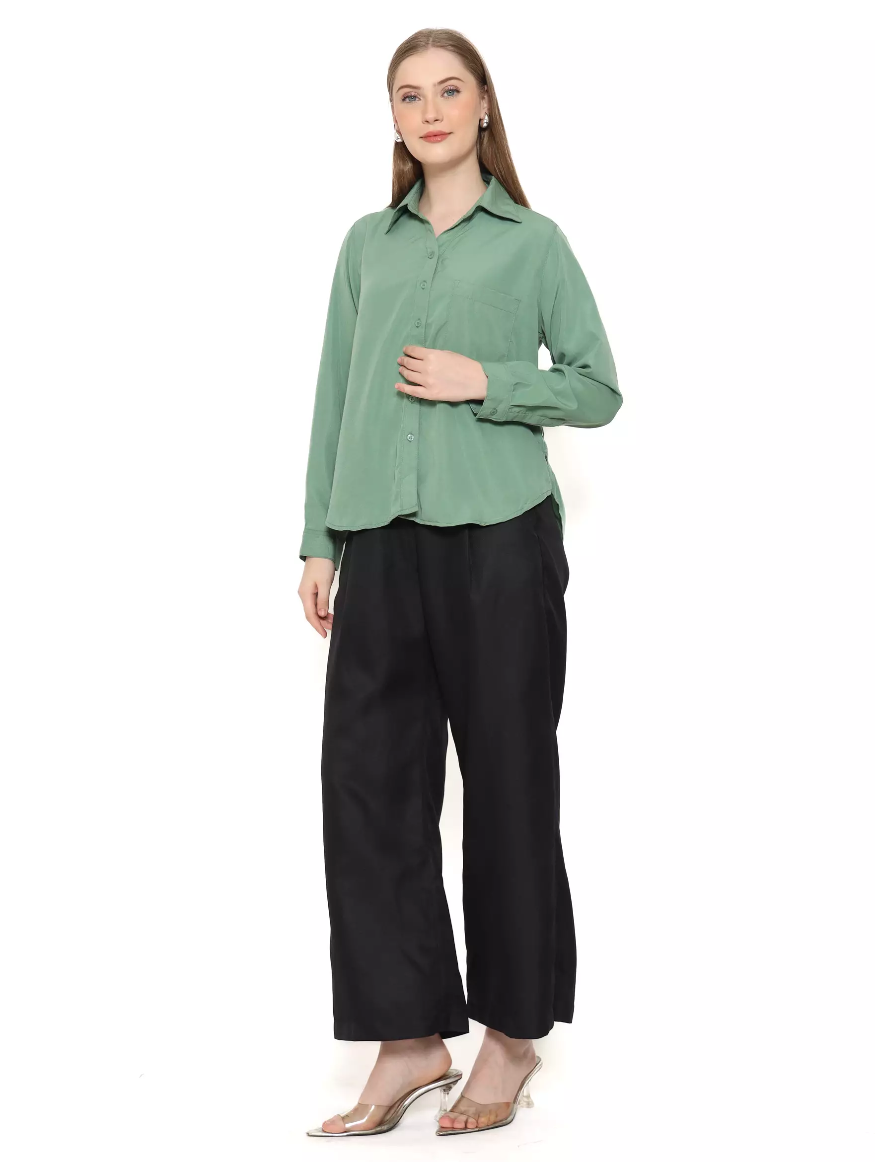 Rodeo - Kemeja Wanita - Liyara Shirt - Green