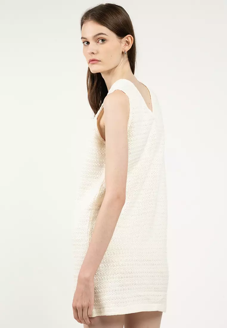 Buy Calvin Klein Crochet Mini Shift Dress - Calvin Klein Sport 2026 Online  | ZALORA