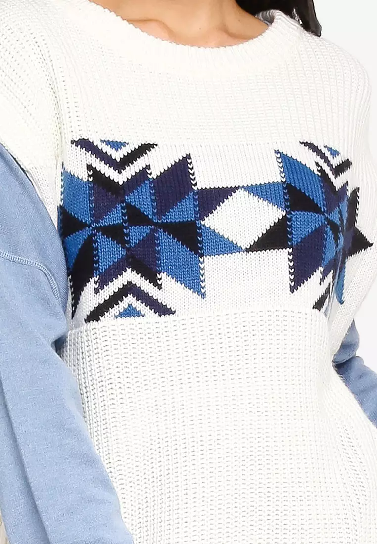 Graphic Knitted Vest
