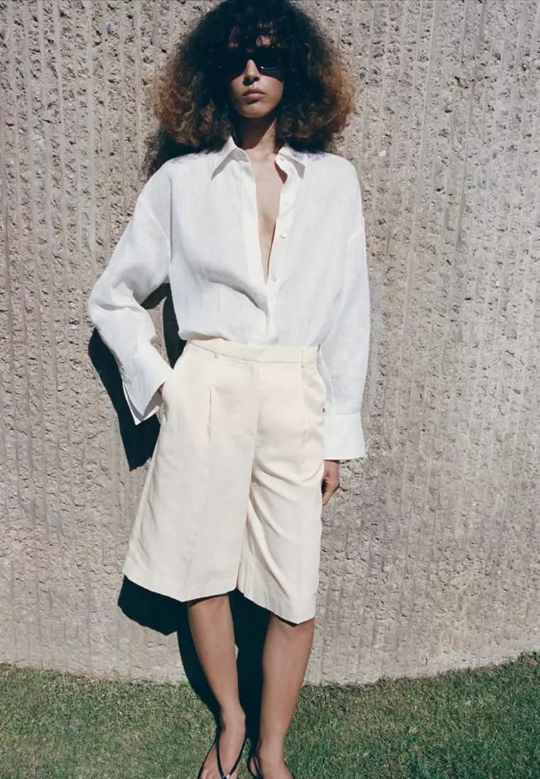 Straight Bermuda Shorts