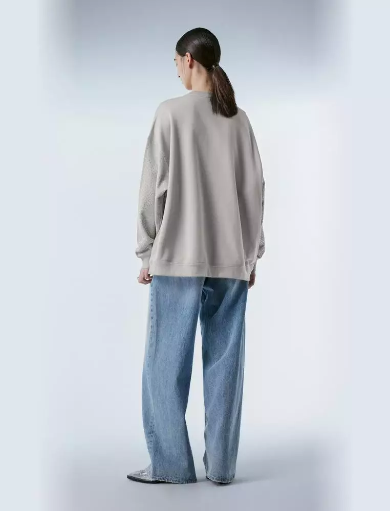   Long Sleeve Pullover Knit Sweater