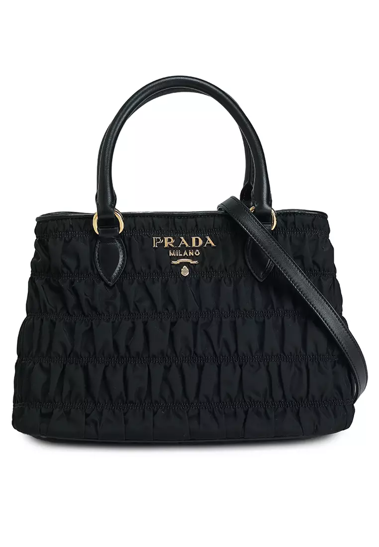 Prada Sling Bag Price Malaysia Buy Prada Gaufre Nylon Top-Handle