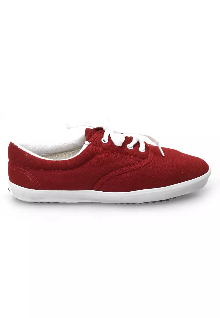 Sepatu PX Style Design Simple Casual - Maroon