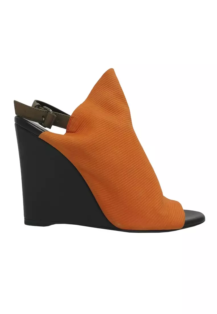 Balenciaga open toe online heels