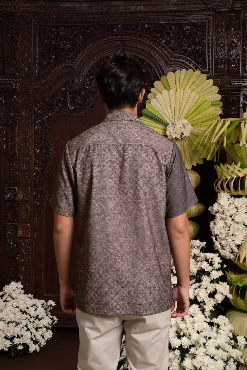 Klamby - Calanara Shirt Men Bistre Ruby