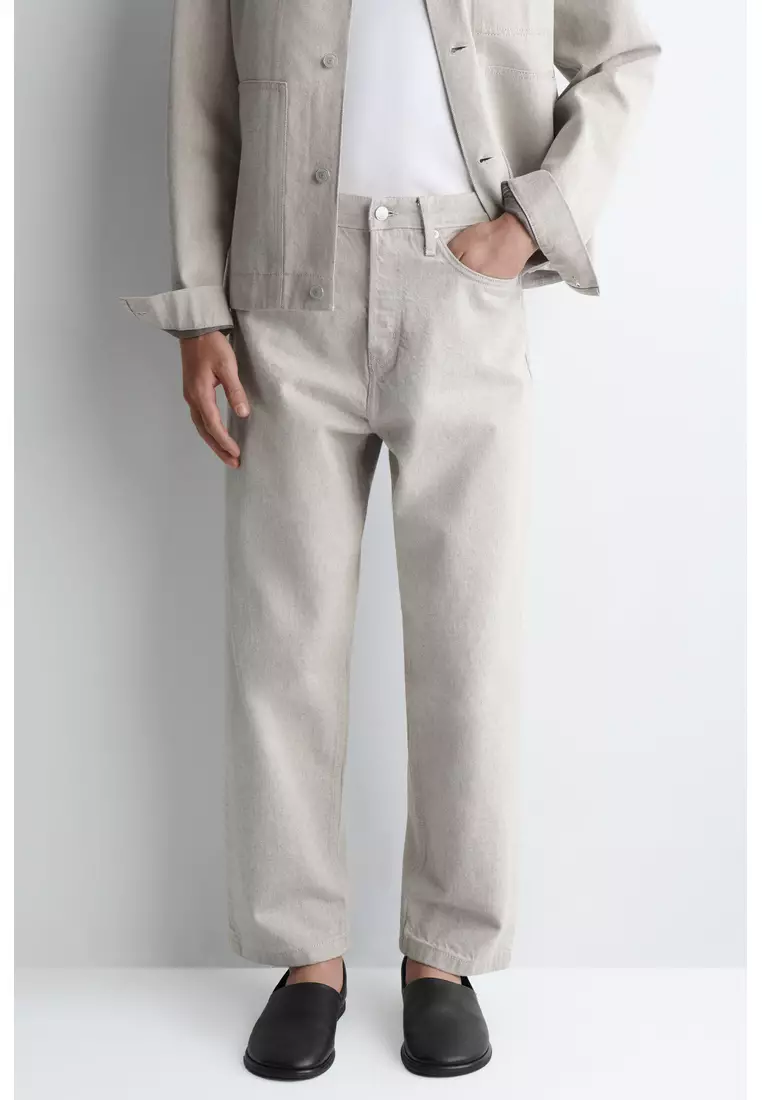 DOME RELAXED-FIT STRAIGHT-LEG JEANS