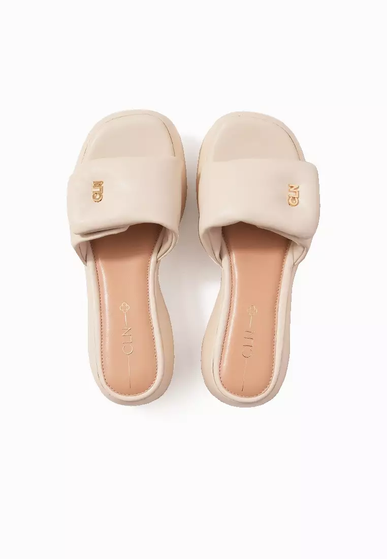 Candice Heeled Slides