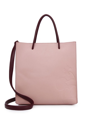 Milliot & Co. pink Disney Minnie Be Happy Sling Bag 688EBAC2853471GS_1