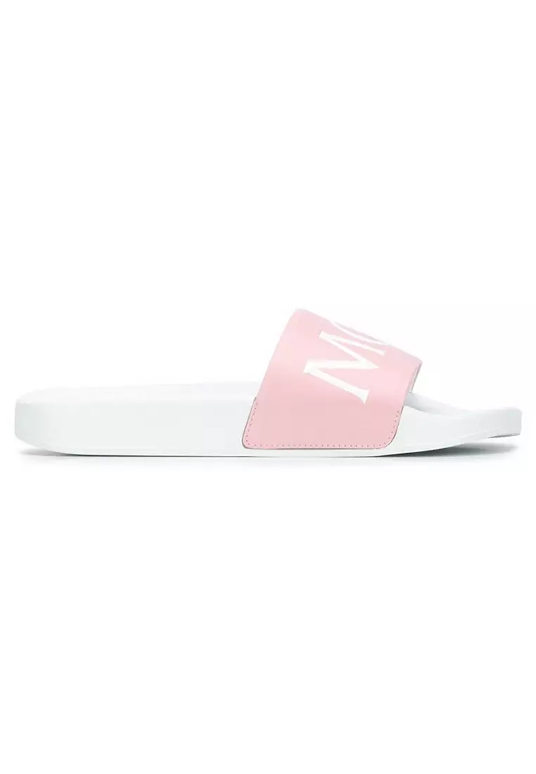 Discount on Moncler  shoes - SKU: Moncler "joleen" Women's Flip Flops In White/Pink