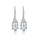 Glamorousky white Fashion and Elegant Geometric Earrings with Cubic Zirconia EC411AC2311073GS_1