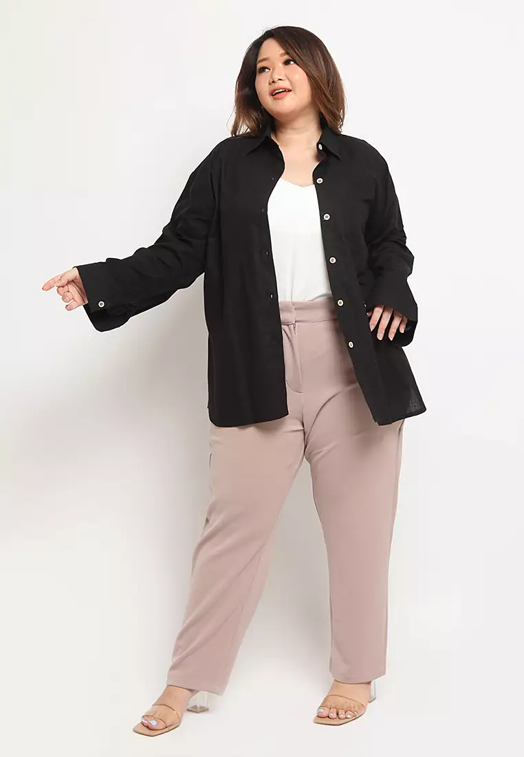 Plus Size Shirt Rui Black