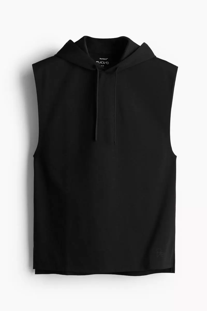 H&m sleeveless hoodie on sale