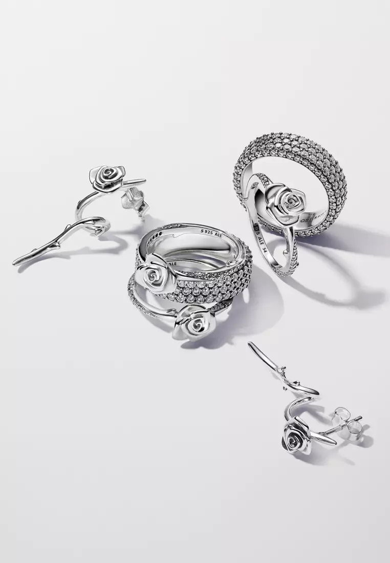 Pandora rose ring silver hotsell