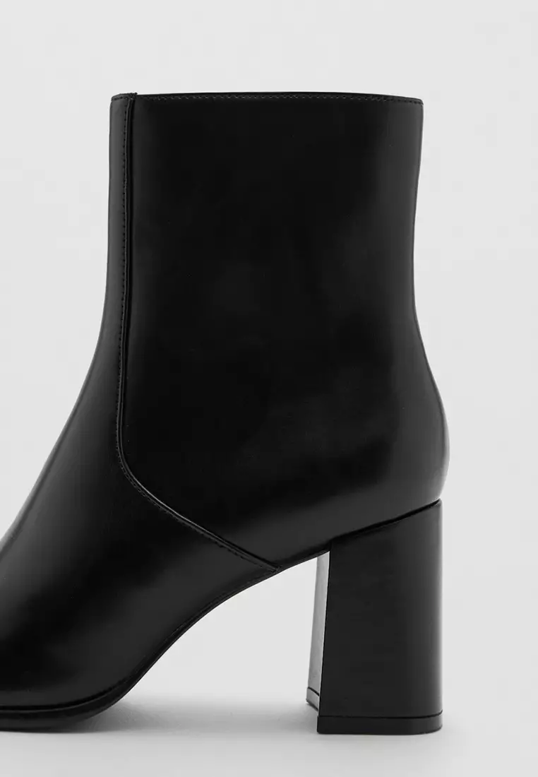 Ankle Boots with Block Heel