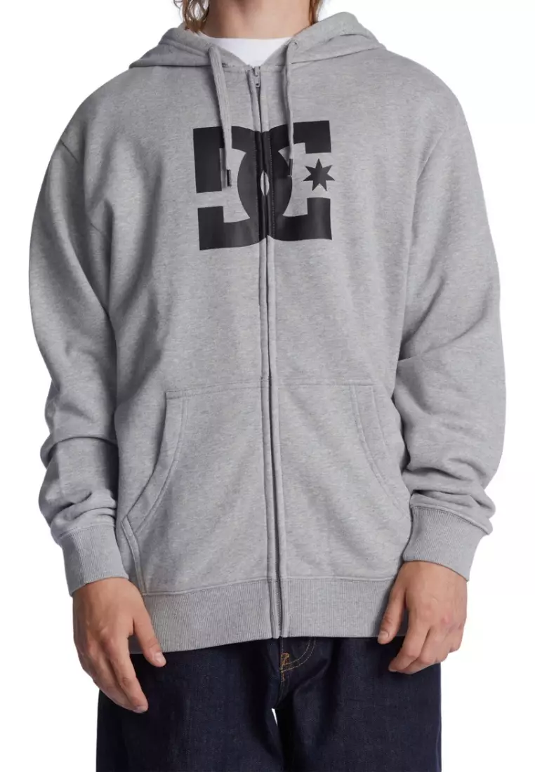 Dc grey hoodie hotsell