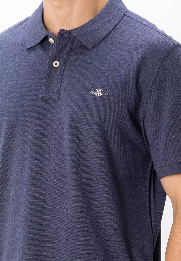 Regular Fit Shield Piqué Polo Shirt