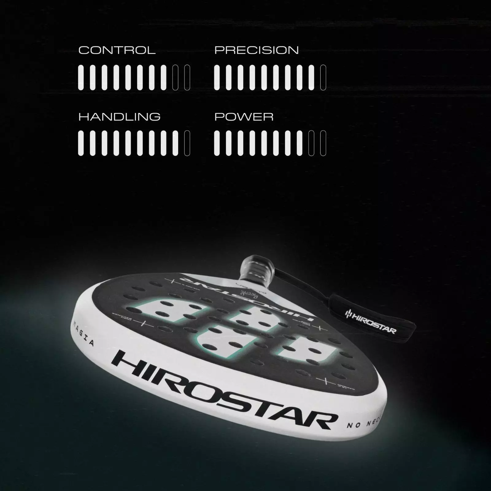 Padel Raket HIROSTAR Alien 2025 Kern Black Eva Special Box