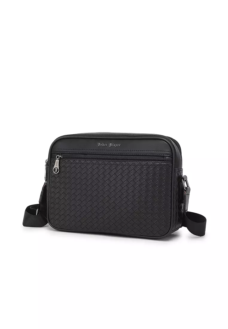 Men's Sling Bag / Crossbody Bag (Tas Selempang Pria) - Hitam