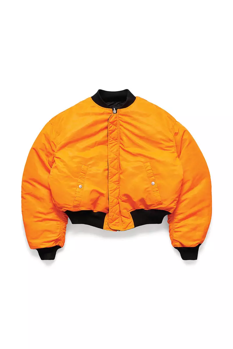 Reversible bomber jacket
