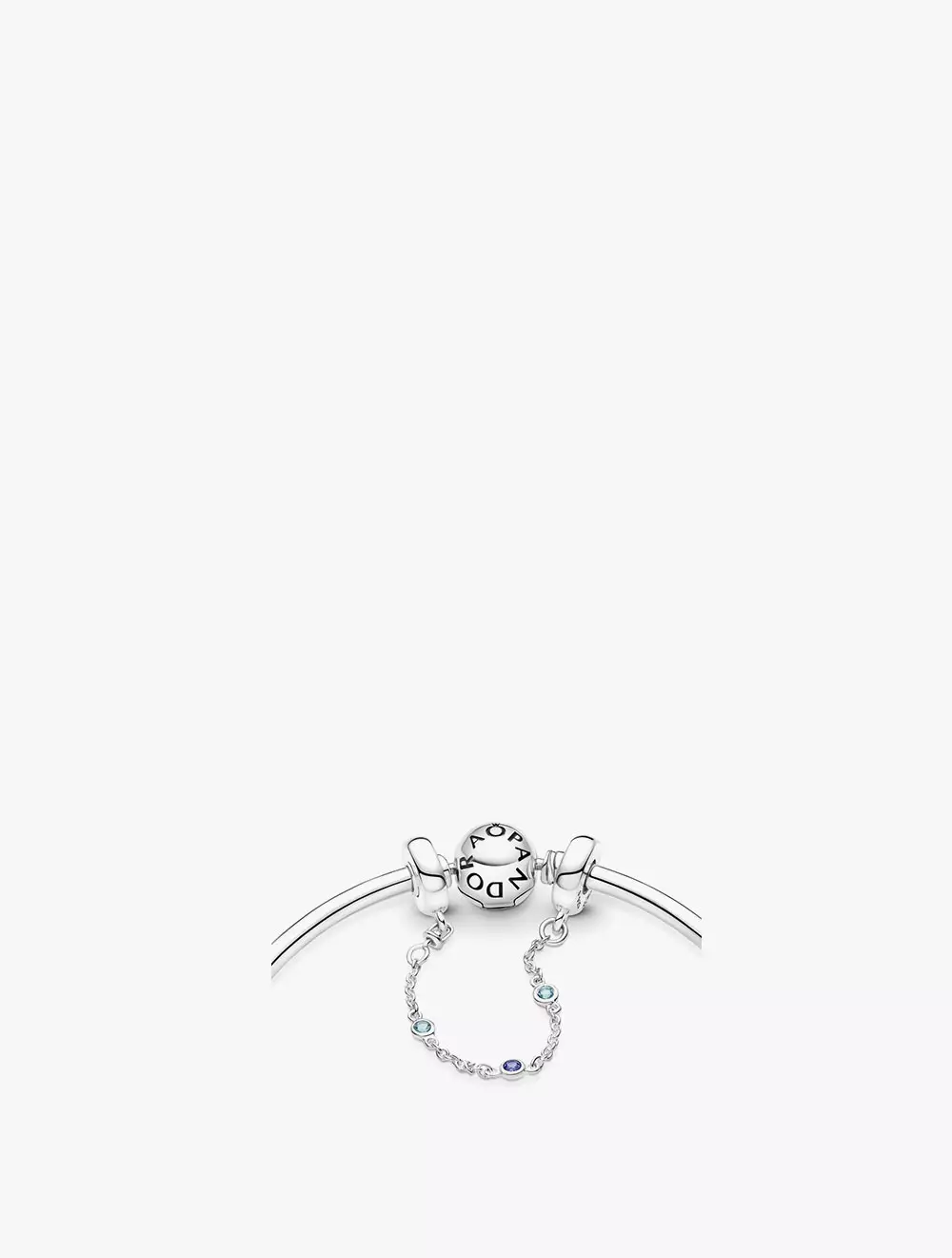 Sterling silver safety chain with stella