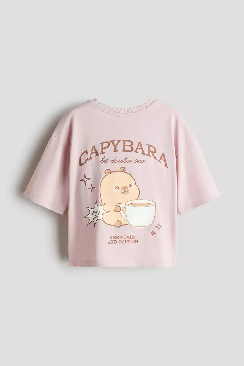Printed cotton pyjamas
