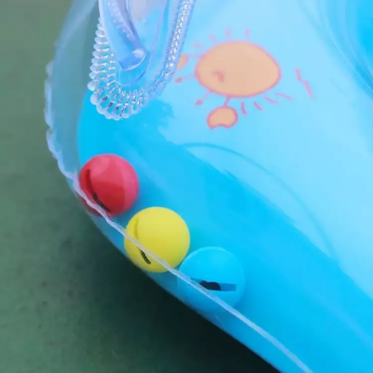 Wakakids Pelampung Leher Bayi Ban Renang Bayi Adjustbale Neck Ring Motif Venrc Hijau