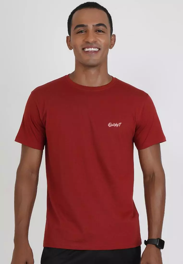 Be Strong Back Maroon  Cotton Short Sleeve Essential T-Shirt