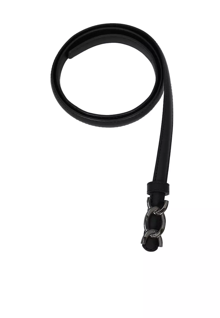 Chain Buckle Belt BLACK