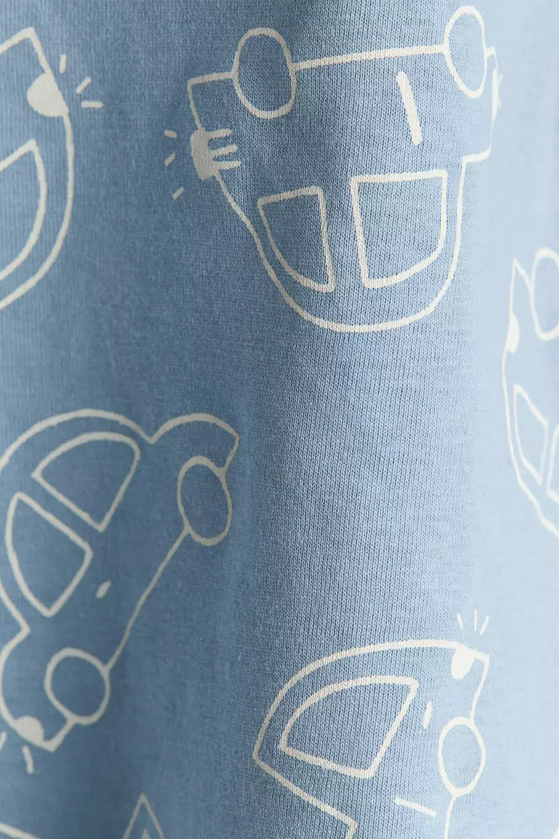Printed cotton T-shirt