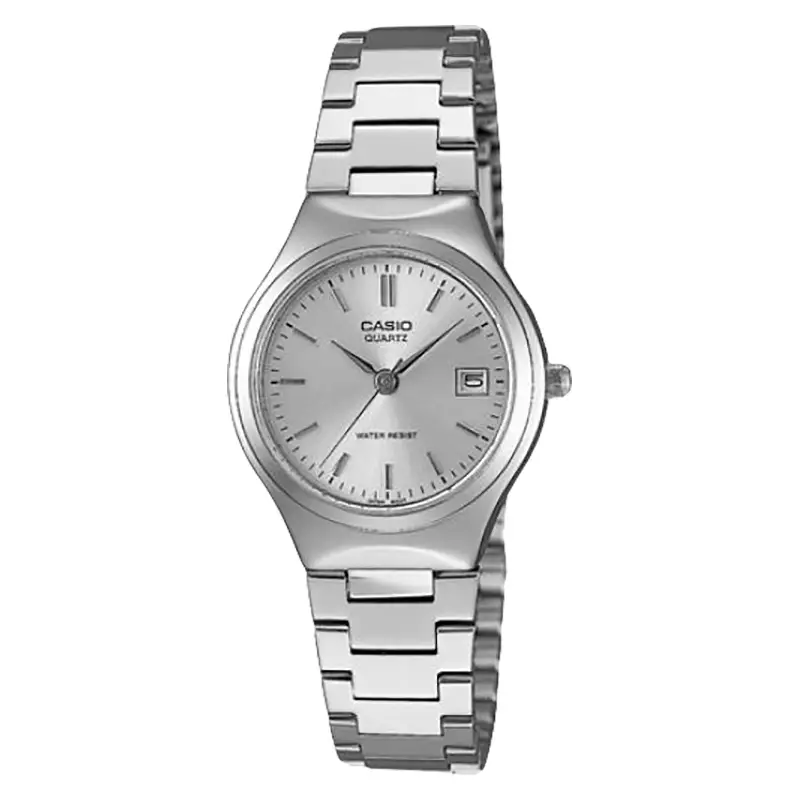 Jam Tangan Wanita Casio Standard LTP-1170A-7ARDF Silver Dial Stainless Steel Strap