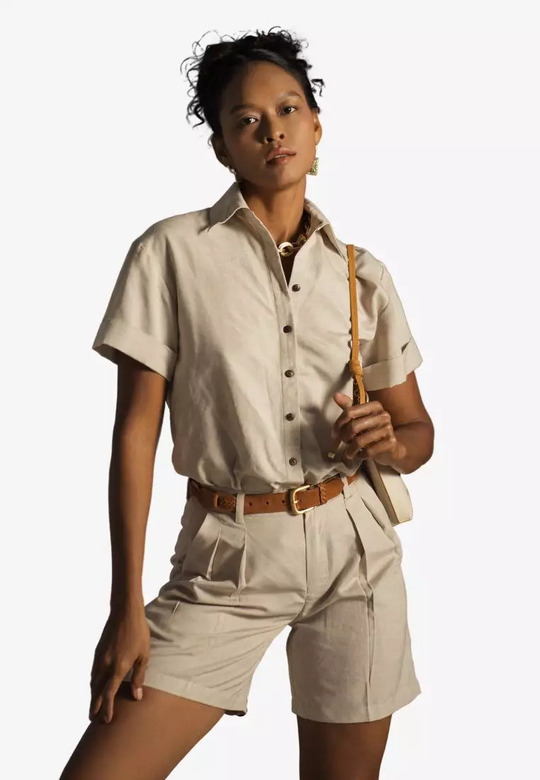 Summer Get Away Linen Shirt