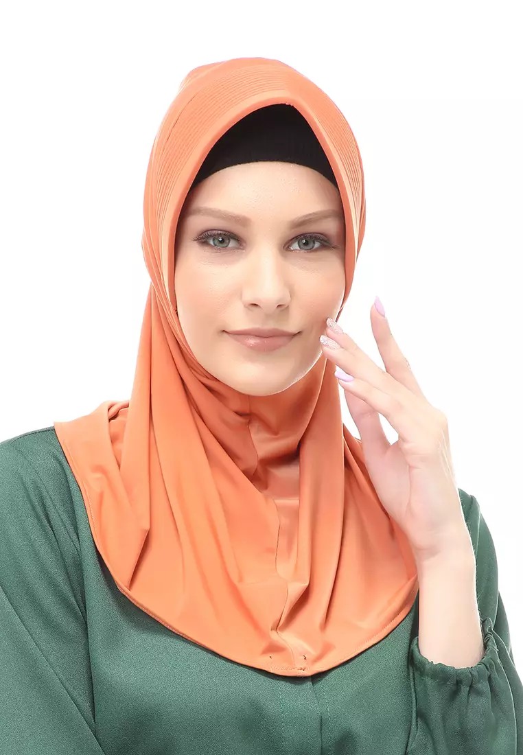 Layla Hijab Sport Instan Wanita Muslimah Relaxed Fit - Bata