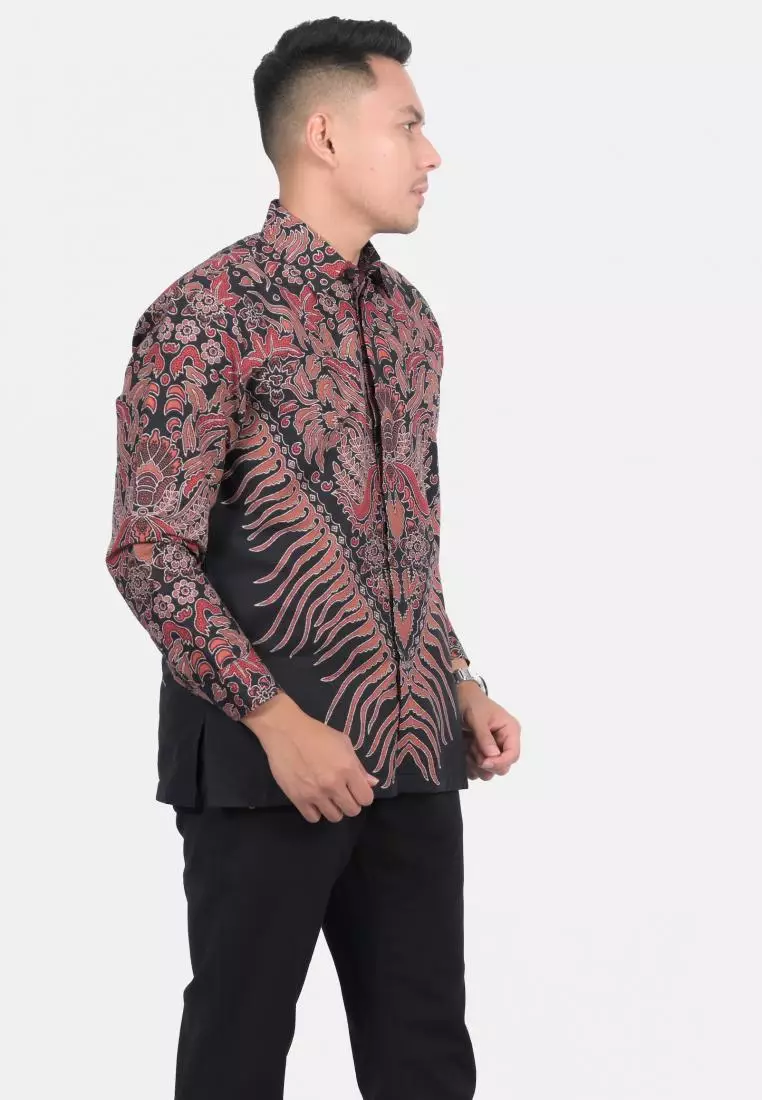 kemeja batik pria lengan panjang batik PARANG SUSILO SHJY657