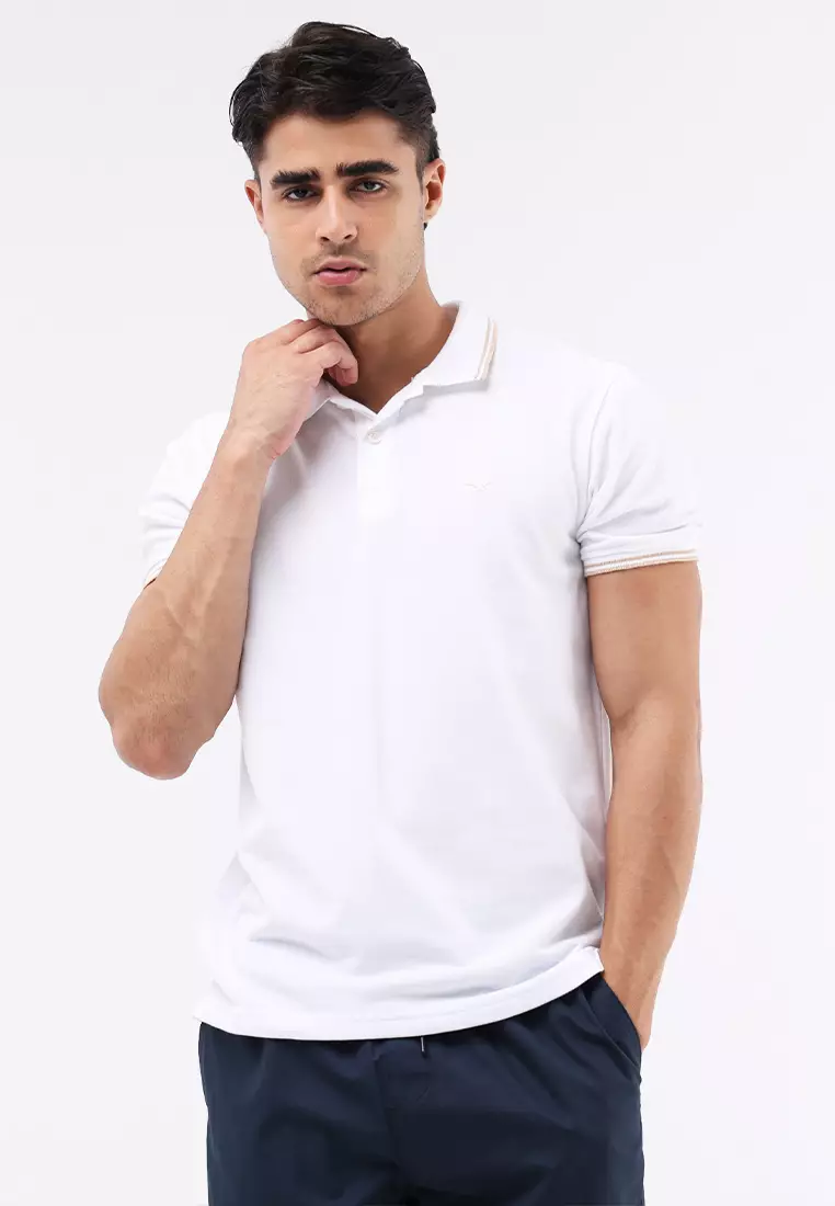 Cvc Collared Shirt Pique